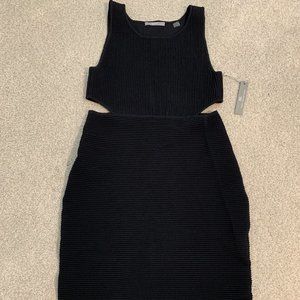 Tart Black Dress Side Cutouts  NWT